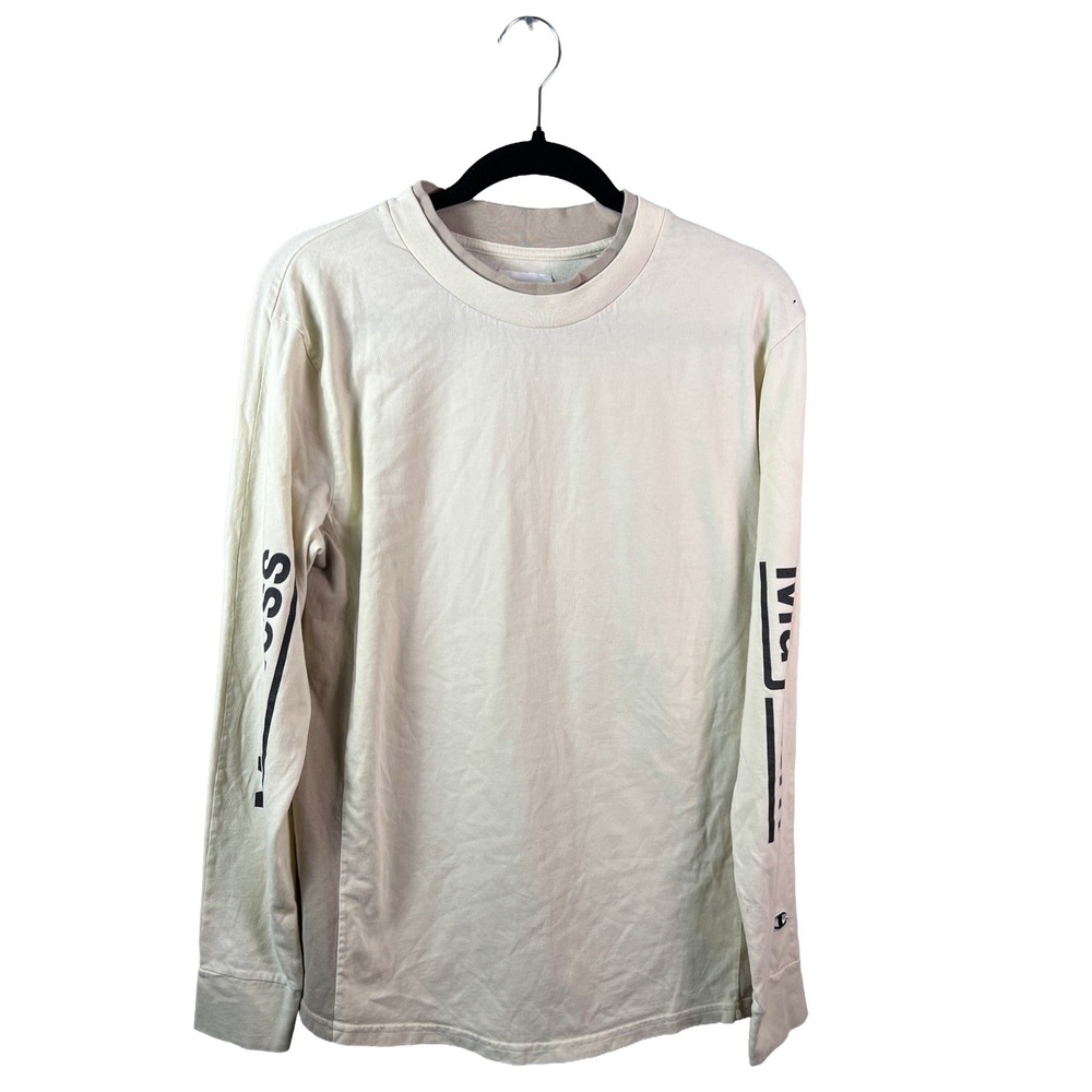 Champion Wood Wood Long Sleeve Shirt Men's S Streetwear Blokecore